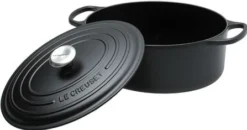 Le Creuset Signature Ovale Braadpan 27 Cm Mat Zwart -Pannen- Kokers Winkel 1057392