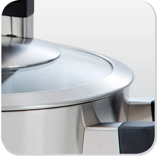 BK Conical Cool Glas Pannenset 5-delig + Koekenpan 24 Cm 6 BK Conical Cool Glas Pannenset 5-delig + Koekenpan 24 Cm - Afbeelding 6