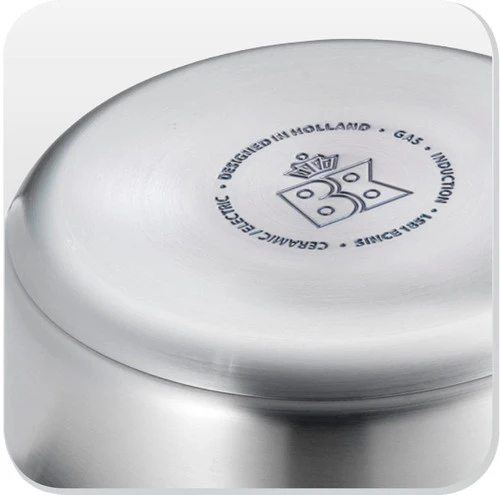 BK Conical Cool Glas Pannenset 5-delig + Koekenpan 24 Cm 9 BK Conical Cool Glas Pannenset 5-delig + Koekenpan 24 Cm - Afbeelding 9