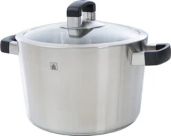 BK Conical Cool Glas Pannenset 5-delig + Koekenpan 24 Cm 17 BK Conical Cool Glas Pannenset 5-delig + Koekenpan 24 Cm -Pannen- Kokers Winkel 1107742