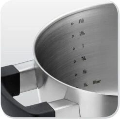 BK Conical Cool Glas Pannenset 5-delig + Koekenpan 24 Cm 20 BK Conical Cool Glas Pannenset 5-delig + Koekenpan 24 Cm -Pannen- Kokers Winkel 1108245