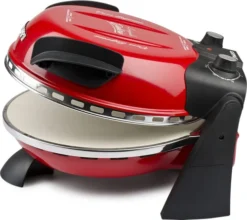 Ferrari Pizzaoven Delizia Rood -Pannen- Kokers Winkel 1129497