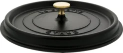 Staub Ronde Stoof-/Braadpan 26 Cm Zwart -Pannen- Kokers Winkel 1205543