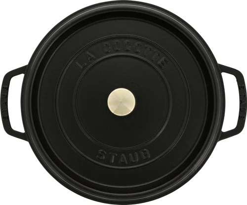 Staub Ronde Stoof-/Braadpan 28 Cm Zwart 4 Staub Ronde Stoof-/Braadpan 28 Cm Zwart - Afbeelding 4