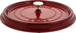 Staub Ronde Stoof-/Braadpan 26 Cm Kersenrood -Pannen- Kokers Winkel 1205554