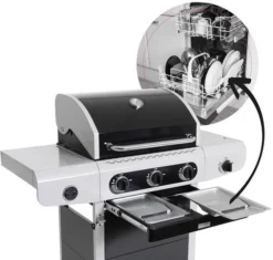 Barbecook Siesta 310 Zwart -Pannen- Kokers Winkel 1278318