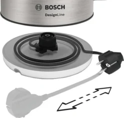 Bosch TWK4P440 Zilver -Pannen- Kokers Winkel 1330821