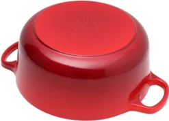 Le Creuset Signature Ronde Braadpan 24 Cm Kersenrood -Pannen- Kokers Winkel 1350952