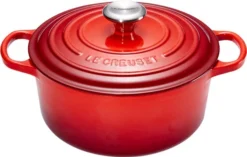 Le Creuset Signature Ronde Braadpan 20 Cm Kersenrood