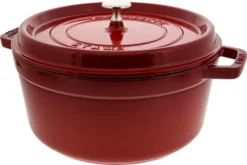 Staub Ronde Stoof-/Braadpan 26 Cm Kersenrood