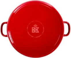 BK Bourgogne Braadpan 24 Cm Chili Red -Pannen- Kokers Winkel 1434296