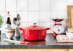 BK Bourgogne Braadpan 24 Cm Chili Red -Pannen- Kokers Winkel 1434323