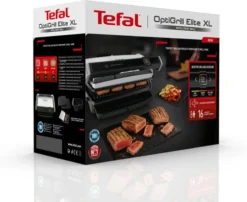 Tefal OptiGrill Elite XL GC760D -Pannen- Kokers Winkel 1472637