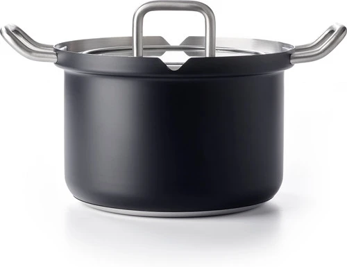 BK-Q-Linair Master Glas Zwart Pannenset 4-delig 8 BK-Q-Linair Master Glas Zwart Pannenset 4-delig - Afbeelding 8