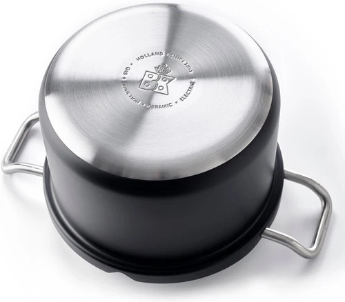 BK-Q-Linair Master Glas Zwart Pannenset 4-delig 5 BK-Q-Linair Master Glas Zwart Pannenset 4-delig - Afbeelding 5