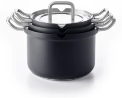 BK-Q-Linair Master Glas Black Pannenset 5-delig -Pannen- Kokers Winkel 1474531