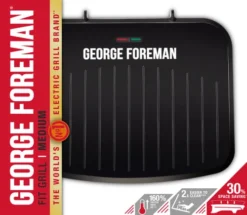 George Foreman Fit Grill Medium Zwart -Pannen- Kokers Winkel 1501194