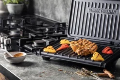 George Foreman Fit Grill Medium Zwart -Pannen- Kokers Winkel 1501195