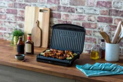 George Foreman Fit Grill Medium Zwart -Pannen- Kokers Winkel 1501198