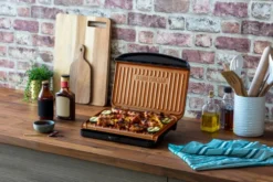 George Foreman Fit Grill Medium Koper -Pannen- Kokers Winkel 1501212