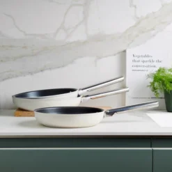 SMEG Koekenpan 24 Cm Crème -Pannen- Kokers Winkel 1619016