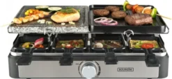 Bourgini Gourmette/Raclette/Stone Grill Plus - 8 Personen -Pannen- Kokers Winkel 1649703