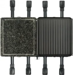 Bourgini Gourmette/Raclette/Stone Grill Plus - 8 Personen -Pannen- Kokers Winkel 1649704