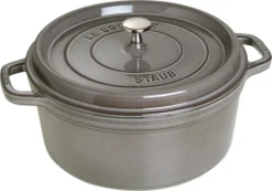 Staub Ronde Stoof-/Braadpan 28 Cm Grafietgrijs