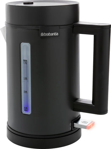 Brabantia D-Line Waterkoker Zwart 2 Brabantia D-Line Waterkoker Zwart - Afbeelding 2