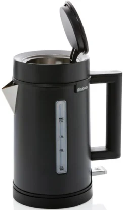 Brabantia D-Line Waterkoker Zwart 10 Brabantia D-Line Waterkoker Zwart -Pannen- Kokers Winkel 1775413