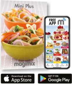 Magimix Le Mini Plus Rood -Pannen- Kokers Winkel 1788563