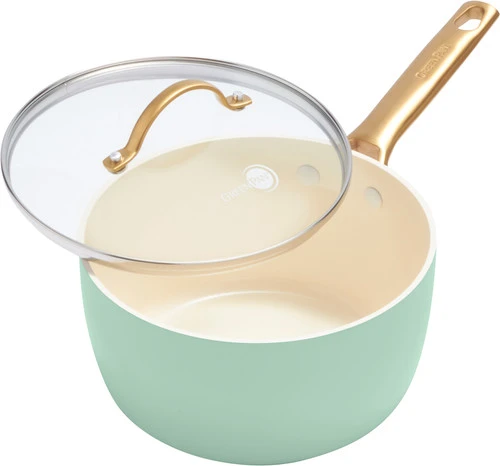 GreenPan Padova Mint Green Pannenset 6-delig 5 GreenPan Padova Mint Green Pannenset 6-delig - Afbeelding 5
