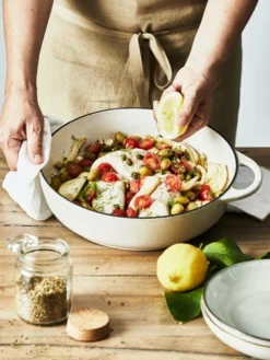 Tefal LOV Lage Braadpan 28 Cm Beige -Pannen- Kokers Winkel 1803338