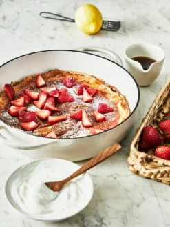 Tefal LOV Lage Braadpan 28 Cm Beige -Pannen- Kokers Winkel 1803339