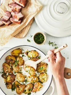 Tefal LOV Lage Braadpan 28 Cm Beige -Pannen- Kokers Winkel 1803340