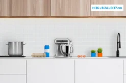 KitchenAid Artisan Mixer 5KSM175PS Contour Zilver -Pannen- Kokers Winkel 1820771