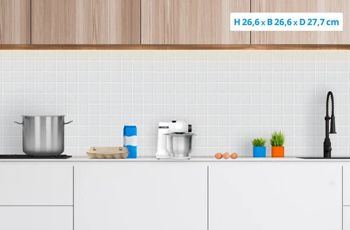 Bosch MUMS2EW40 Wit 3 Bosch MUMS2EW40 Wit - Afbeelding 3