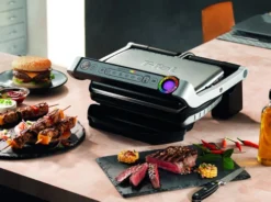 Tefal OptiGrill+ GC716D + Wafelaccessoire -Pannen- Kokers Winkel 1821759