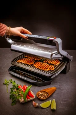 Tefal OptiGrill XL GC724D + Snacking & Baking Accessoire -Pannen- Kokers Winkel 1821813