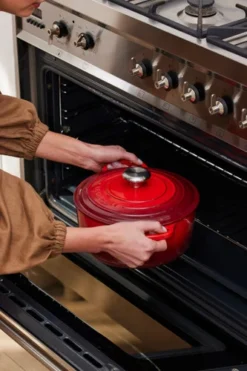 Le Creuset Signature Ronde Braadpan 28 Cm Kersenrood -Pannen- Kokers Winkel 1847736