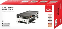 Solis Tafelgrill 5-in-1 - 8 Personen -Pannen- Kokers Winkel 1861013
