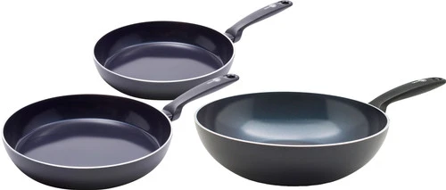 GreenPan Torino Keramische Koekenpannenset 24 + 28 Cm + Wokpan 28 Cm 1 GreenPan Torino Keramische Koekenpannenset 24 + 28 Cm + Wokpan 28 Cm