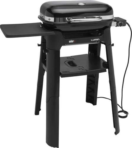 Weber Lumin Compact Black Met Onderstel 2 Weber Lumin Compact Black Met Onderstel - Afbeelding 2