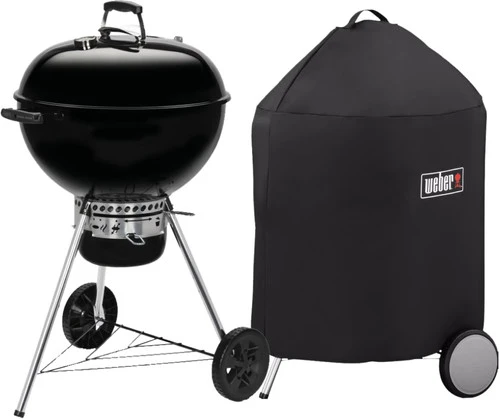 Weber Original Kettle E-5730 57 Cm Zwart + Hoes 1 Weber Original Kettle E-5730 57 Cm Zwart + Hoes