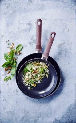 BK Simply Ceramic Keramische Koekenpannenset 24 + 28 Cm + Wokpan 28 Cm -Pannen- Kokers Winkel 1904564 1