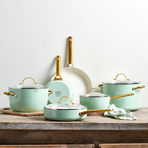 GreenPan Padova Mint Green Pannenset 6-delig 19 GreenPan Padova Mint Green Pannenset 6-delig - Afbeelding 19
