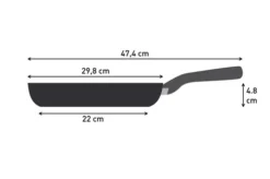 Tefal Renew On Keramische Koekenpan 28 Cm Zwart -Pannen- Kokers Winkel 1917334