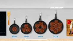 Tefal Renew On Keramische Koekenpan 28 Cm Zwart -Pannen- Kokers Winkel 1917335