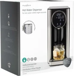 Nedis KAWD310FBK Heetwaterdispenser -Pannen- Kokers Winkel 1927382