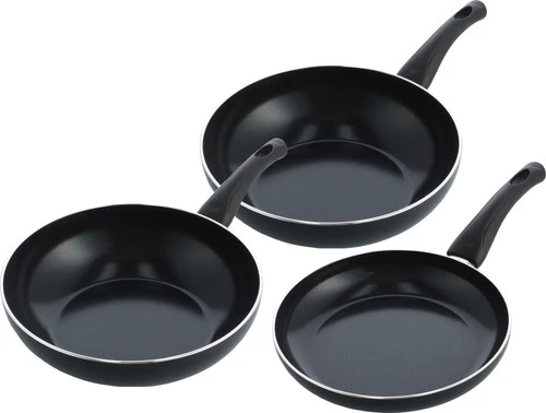 BK Brilliant Koekenpannenset 24 + 28 Cm + Wokpan 1 BK Brilliant Koekenpannenset 24 + 28 Cm + Wokpan